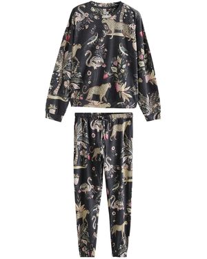 Next Pyjama - Schwarz