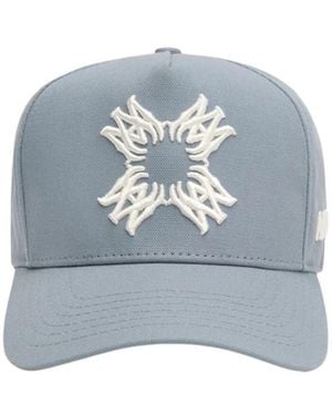 Amiri Cap Ma Quad Canvas Hat - Blau