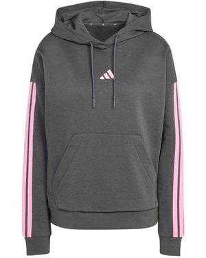 adidas Sportsweatshirt Essentials 3-Stripes Fleece - Grau