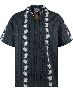 Pacific Legend Hemd Turtle New - Schwarz