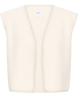 Saint Tropez Strickweste Icariasz - Weiß