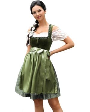 efashion Dirndl - Grün