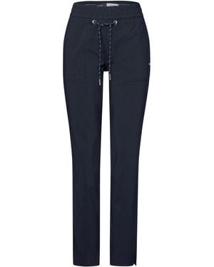 Cecil Casual Fit Hose - Blau