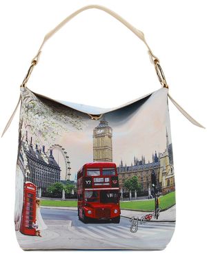 Y Not? Schultertasche Yesbag - Grau