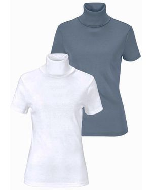 Flashlights Rollkragenshirt (Packung, 2Er-Pack) - Mehrfarbig