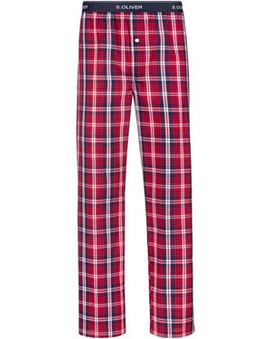 S.oliver Oliver Pyjamahose - Rot