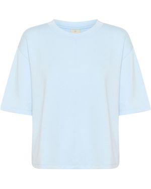 Kaffe T-Shirt 'Kaannika' - Blau