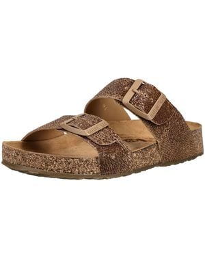 Haflinger Pantolette - Braun