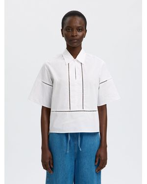 SELECTED Bluse - Weiß