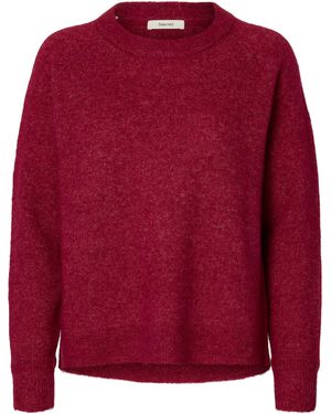 SELECTED Pullover Slflulu - Rot