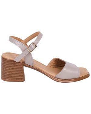 Desa Riemensandale Sandalen Mit Blockabsatz - Pink