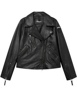 Blauer Jacke Jenkins - Schwarz