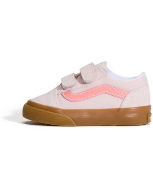 Vans Sneaker Old Skool Hook And Loop - Pink