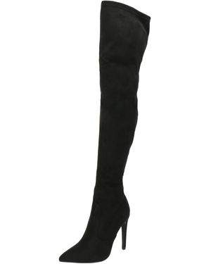 Buffalo Overknees Sienna - Schwarz