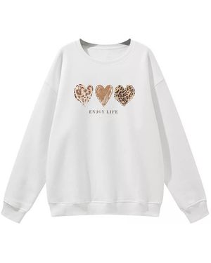 GORHEY Sweatshirt - Weiß