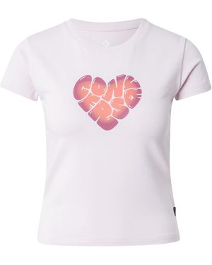 Converse T-Shirt Heart - Weiß