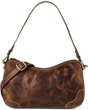 Greenburry Schultertasche - Braun