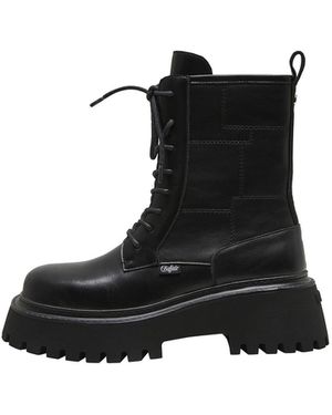 Buffalo Schnürstiefel Stacy - Schwarz