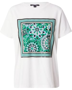 Comma, T-Shirt - Grün