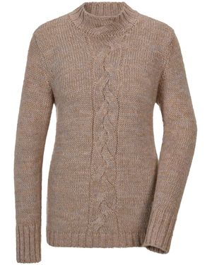 Goldner Pullover - Braun