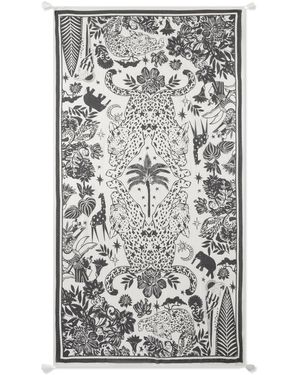 Codello Schal Dschungel Print - Grau