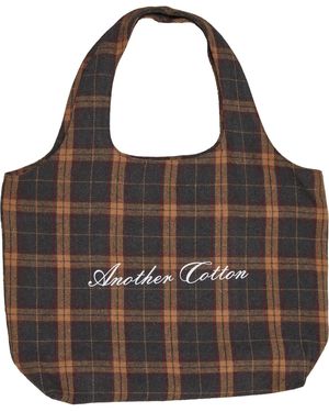 Another Cotton Lab Schultertasche - Braun