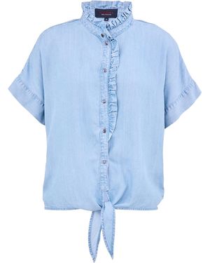 Paddock's Bluse - Blau