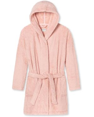 Schiesser Bademantel Teddy Fleece - Pink