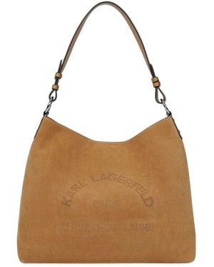 KARL LAGERFELD Schultertasche - Braun