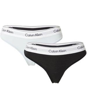 Calvin Klein String - Weiß