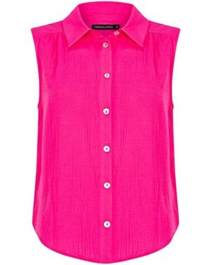 FRESHLIONS Freizeitbluse Ruth - Pink
