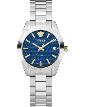 Versace Uhr Greca Classic - Blau
