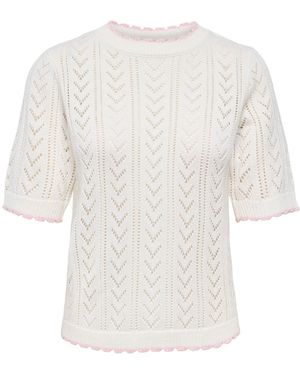 Jdy Pullover Tikka - Weiß