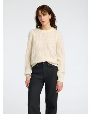SELECTED Pullover - Natur