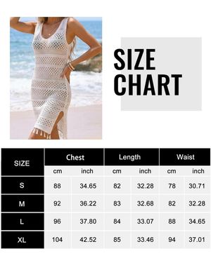 MEETWEE Strandkleid - Weiß
