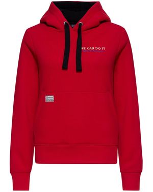 Queen Kerosin Pullover We Can Do It - Rot