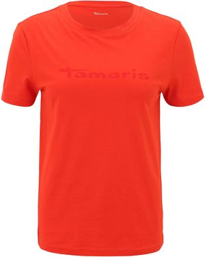 Tamaris T-Shirt - Rot