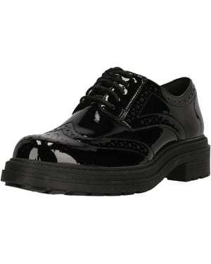 Clarks Orinoco3 Derby Schnürschuh mit robuster Sohle - Schwarz