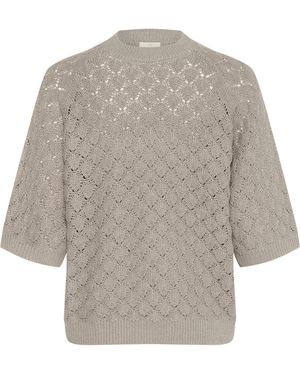 Kaffe Pullover Kakani - Grau