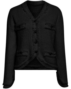 Aleva Strickjacke - Schwarz