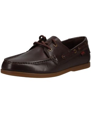 Clarks Halbschuhe Leder Bootsschuh - Braun