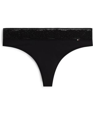 Tommy Hilfiger String - Schwarz
