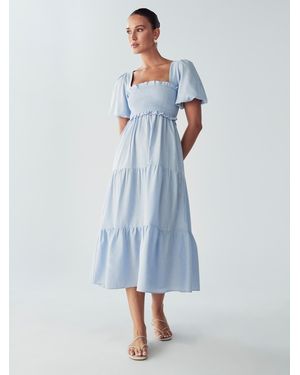 Willa Kleid 'Suzi' - Blau