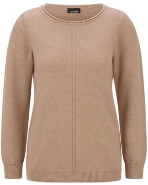 Goldner Pullover - Natur