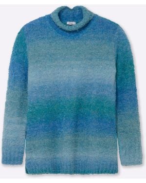 Sheego Pullover - Blau