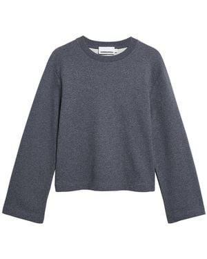 ARMEDANGELS Longsleeve Un-Wasted - Blau