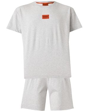 HUGO Pyjama Galaxy - Weiß