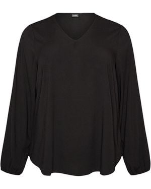 Zizzi Bluse - Schwarz