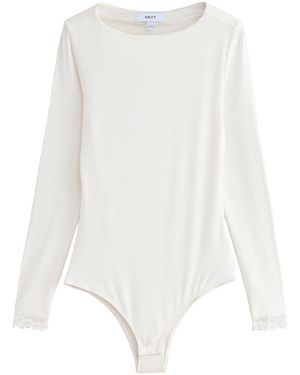 Next Shirtbody - Weiß