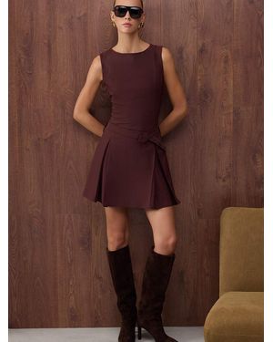 Trendyol Kleid - Braun